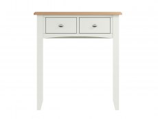 Kenmore Kenmore Patterdale White and Oak 2 Drawer Dressing Table (Flat Packed)