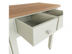 Kenmore Kenmore Patterdale White and Oak 2 Drawer Dressing Table (Flat Packed)