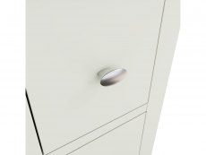 Kenmore Kenmore Patterdale White and Oak 2 Drawer Small Bedside Cabinet (Assembled)