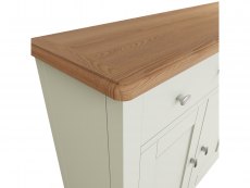 Kenmore Kenmore Patterdale White and Oak 3 Door 2 Drawer Large Sideboard (Assembled)