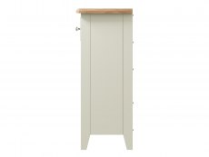 Kenmore Kenmore Patterdale White and Oak 3 Drawer Sideboard (Assembled)