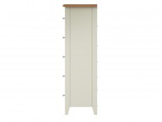 Kenmore Kenmore Patterdale White and Oak 5 Drawer Tall Narrow Chest of Drawers (Assembled)