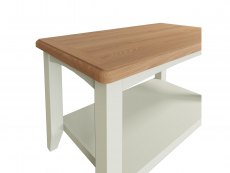 Kenmore Kenmore Patterdale White and Oak Coffee Table (Flat Packed)