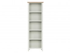 Kenmore Patterdale White and Oak Large Bookcase (Assembled)