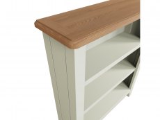 Kenmore Kenmore Patterdale White and Oak Low Bookcase (Assembled)