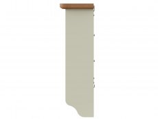 Kenmore Kenmore Patterdale White and Oak Mirror Wall Rack (Assembled)