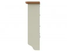 Kenmore Kenmore Patterdale White and Oak Mirror Wall Rack (Assembled)
