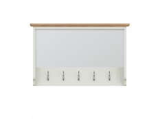 Kenmore Kenmore Patterdale White and Oak Mirror Wall Rack (Assembled)