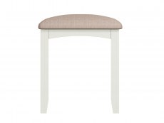 Kenmore Kenmore Patterdale White Dressing Table Stool (Flat Packed)