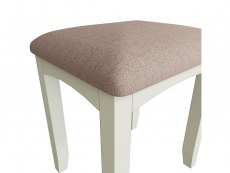 Kenmore Kenmore Patterdale White Dressing Table Stool (Flat Packed)