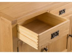 Kenmore Kenmore Waverley Oak 3 Door 3 Drawer Sideboard (Assembled)