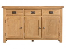 Kenmore Kenmore Waverley Oak 3 Door 3 Drawer Sideboard (Assembled)