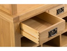 Kenmore Kenmore Waverley Oak 3 Drawer Storage Hallway Bench (Assembled)