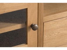Kenmore Kenmore Waverley Oak and Glass 2 Door 1 Drawer Large TV Cabinet (Assembled)