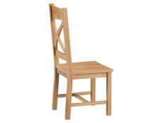 Kenmore Waverley Oak Cross Back Wooden Dining Chair
