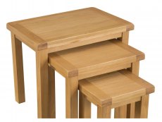 Kenmore Kenmore Waverley Oak Nest of 3 Tables (Flat Packed)