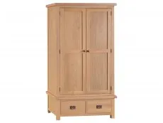 Kenmore Kenmore Waverley Oak 2 Door 2 Drawer Double Wardrobe (Flat Packed)