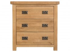 Kenmore Kenmore Waverley Oak 3 Drawer Chest of Drawers (Assembled)