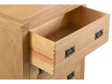 Kenmore Kenmore Waverley Oak 3 Drawer Chest of Drawers (Assembled)
