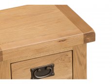 Kenmore Kenmore Waverley Oak 3 Drawer Small Bedside Cabinet (Assembled)
