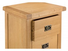 Kenmore Kenmore Waverley Oak 4 Drawer Tall Narrow Chest of Drawers (Assembled)