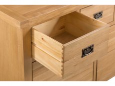 Kenmore Kenmore Waverley Oak 4+3 Drawer Wide Chest of Drawers (Assembled)