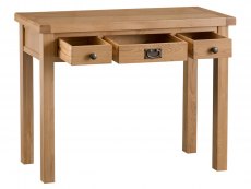 Kenmore Kenmore Waverley Oak 3 Drawer Dressing Table (Flat Packed)