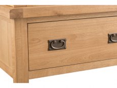 Kenmore Kenmore Waverley Oak 3 Door 2 Drawer Mirrored Triple Wardrobe (Flat Packed)