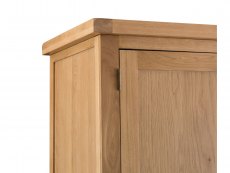 Kenmore Kenmore Waverley Oak 3 Door 2 Drawer Mirrored Triple Wardrobe (Flat Packed)
