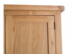 Kenmore Kenmore Waverley Oak 3 Door 2 Drawer Mirrored Triple Wardrobe (Flat Packed)