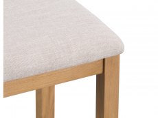 Kenmore Kenmore Waverley Oak Dressing Table Stool (Flat Packed)
