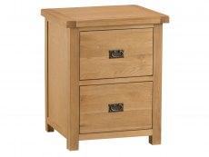 Kenmore Kenmore Waverley Oak 2 Drawer Filing Cabinet (Assembled)