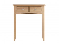Kenmore Kenmore Dakota Oak 2 Drawer Dressing Table (Flat Packed)