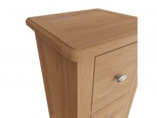 Kenmore Kenmore Dakota Oak 2 Drawer Small Bedside Cabinet (Assembled)