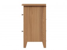 Kenmore Kenmore Dakota Oak 2 Drawer Small Bedside Cabinet (Assembled)