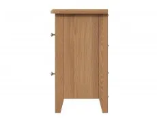 Kenmore Kenmore Dakota Oak 2 Drawer Small Bedside Table (Assembled)