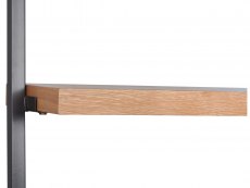 Kenmore Kenmore Dyce Oak and Black 1 Drawer Ladder Desk (Flat Packed)