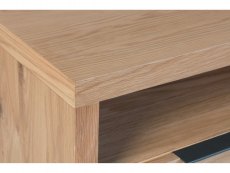 Kenmore Kenmore Dyce Oak and Black 1 Drawer Small TV Cabinet (Assembled)