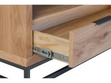 Kenmore Kenmore Dyce Oak and Black 1 Drawer Small TV Cabinet (Assembled)