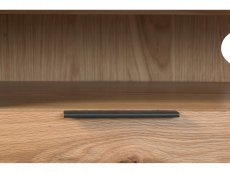 Kenmore Kenmore Dyce Oak and Black 1 Drawer Small TV Cabinet (Assembled)