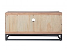 Kenmore Kenmore Dyce Oak and Black 1 Drawer Small TV Cabinet (Assembled)