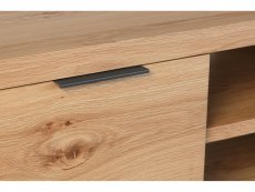 Kenmore Kenmore Dyce Oak and Black 2 Door Large TV Cabinet (Assembled)