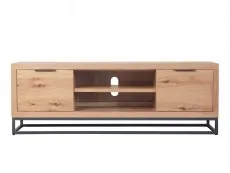 Kenmore Kenmore Dyce Oak and Black 2 Door Large TV Cabinet (Assembled)