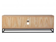 Kenmore Kenmore Dyce Oak and Black 2 Door Large TV Cabinet (Assembled)