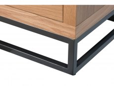 Kenmore Kenmore Dyce Oak and Black 2 Door Sideboard (Assembled)