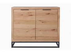 Kenmore Kenmore Dyce Oak and Black 2 Door Sideboard (Assembled)