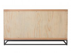 Kenmore Kenmore Dyce Oak and Black 3 Door Large Sideboard (Assembled)