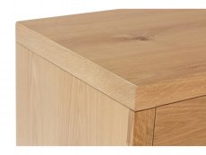 Kenmore Kenmore Dyce Oak and Black 3 Door Large Sideboard (Assembled)