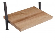 Kenmore Kenmore Dyce Oak and Black Ladder Bookcase (Flat Packed)