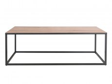 Kenmore Kenmore Dyce Oak and Black Large Coffee Table (Flat Packed)